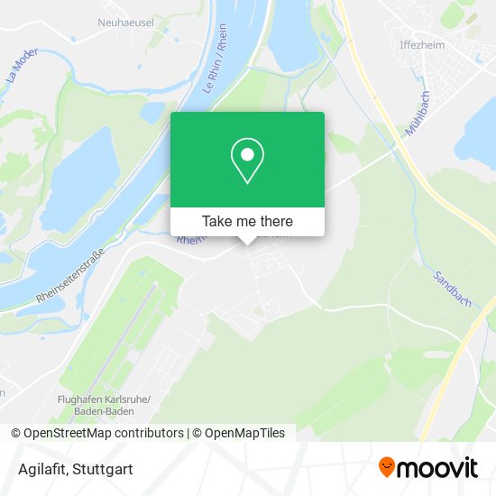 Agilafit map