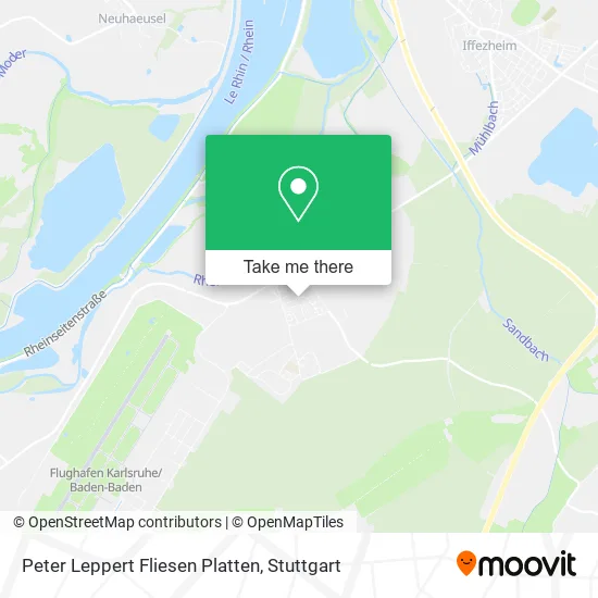 Карта Peter Leppert Fliesen Platten