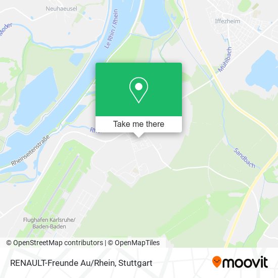 RENAULT-Freunde Au/Rhein map