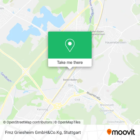 Карта Fmz Griesheim GmbH&Co.Kg