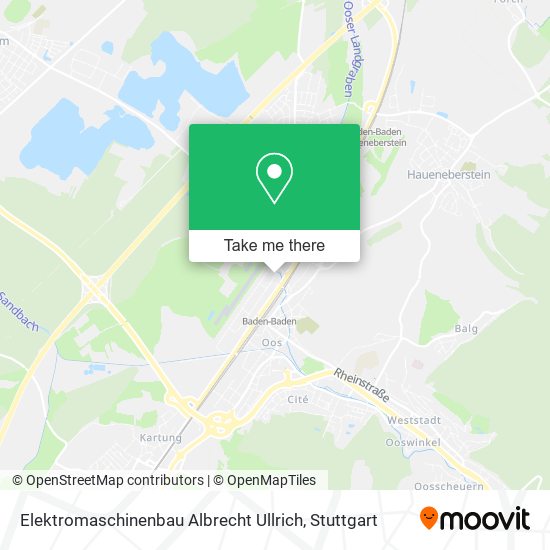 Elektromaschinenbau Albrecht Ullrich map