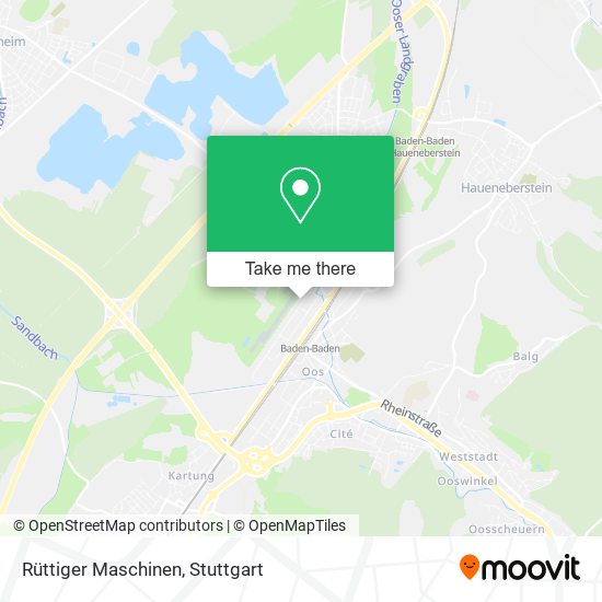 Rüttiger Maschinen map