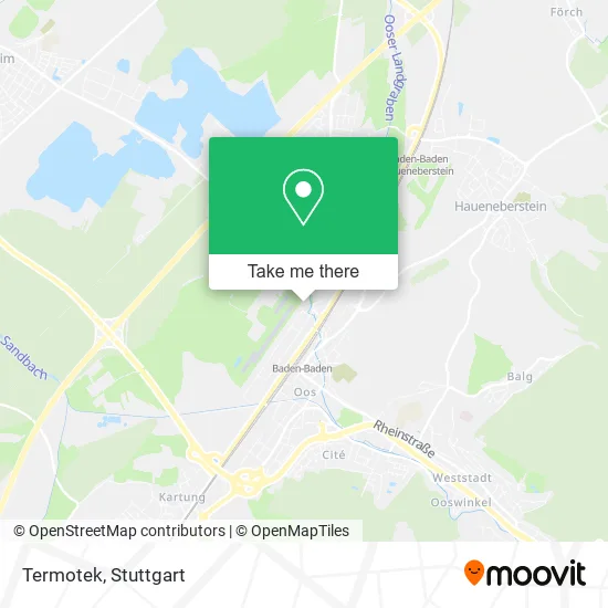 Карта Termotek