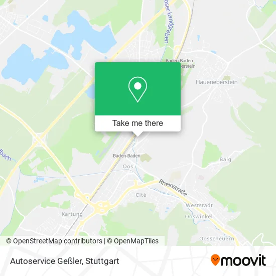 Карта Autoservice Geßler