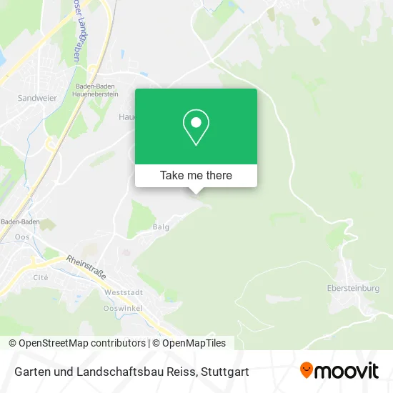 Карта Garten und Landschaftsbau Reiss