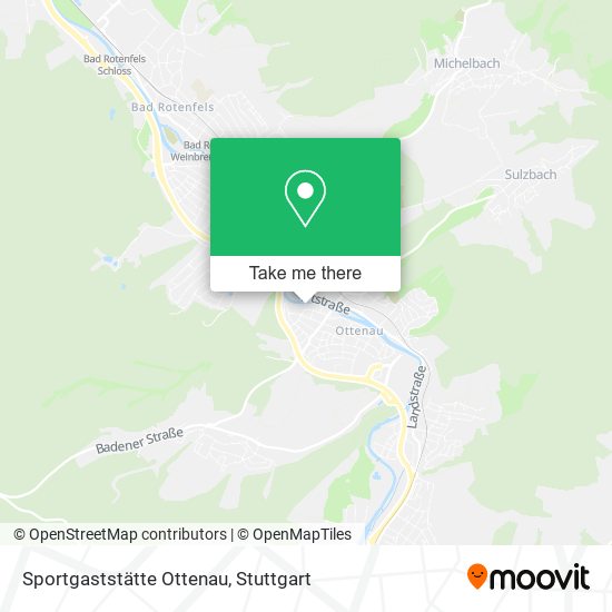 Sportgaststätte Ottenau map