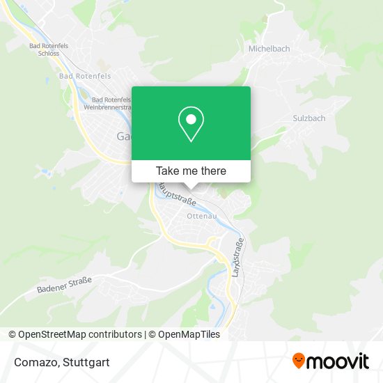 Карта Comazo