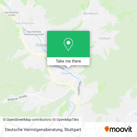 Карта Deutsche Vermögensberatung