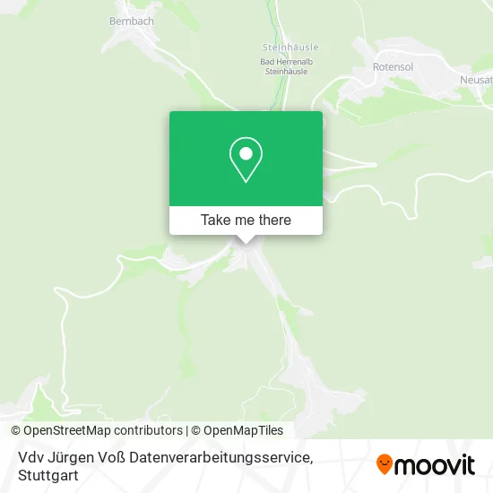 Карта Vdv Jürgen Voß Datenverarbeitungsservice