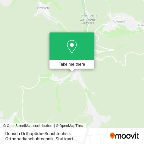 Карта Dunsch Orthopädie-Schuhtechnik Orthopädieschuhtechnik