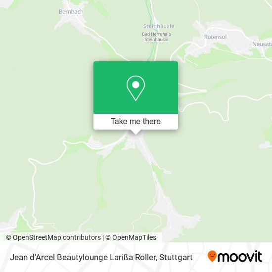 Jean d'Arcel Beautylounge Larißa Roller map