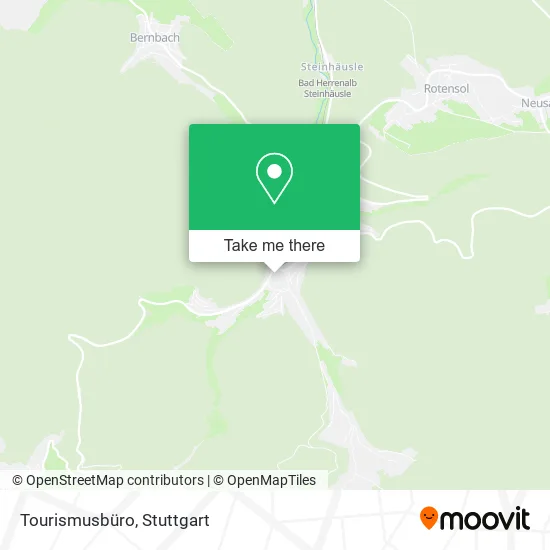 Карта Tourismusbüro