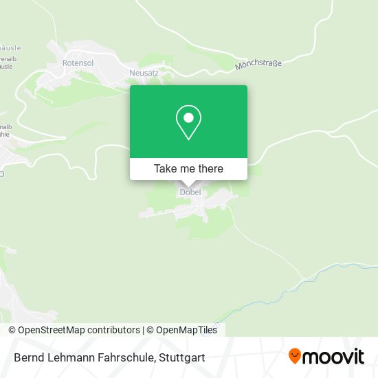 Bernd Lehmann Fahrschule map