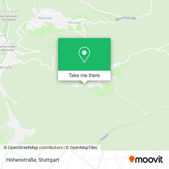 Höhenstraße map