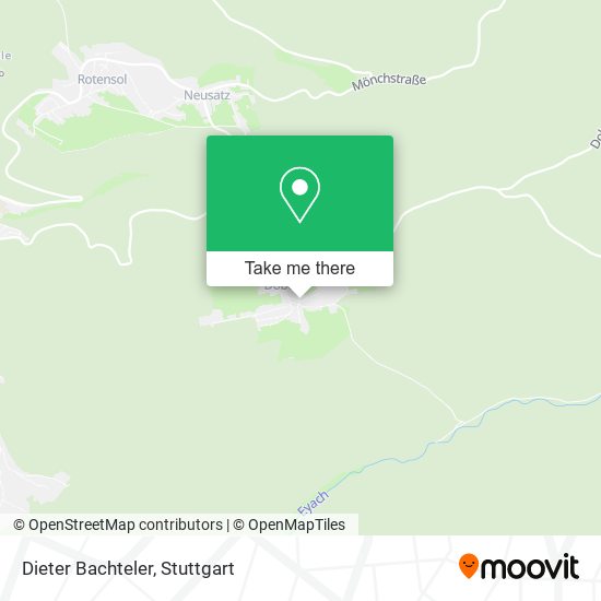 Dieter Bachteler map