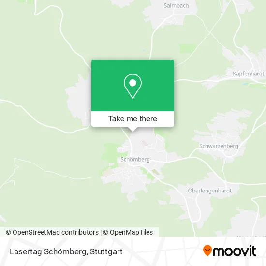 Карта Lasertag Schömberg