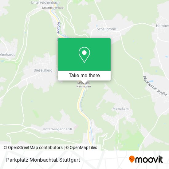 Карта Parkplatz Monbachtal