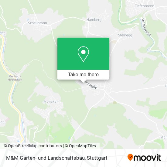 M&M Garten- und Landschaftsbau map