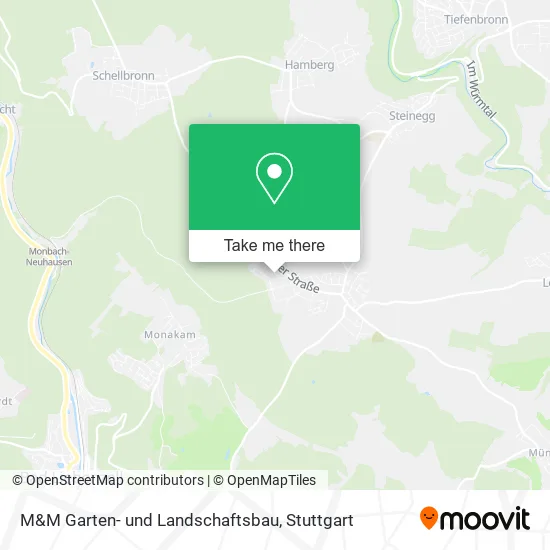 Карта M&M Garten- und Landschaftsbau