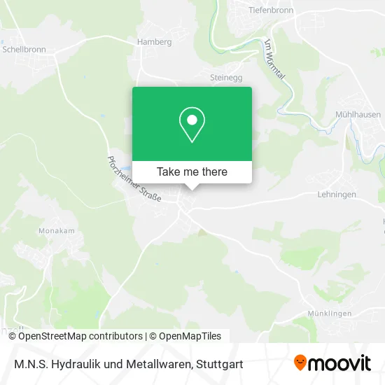 Карта M.N.S. Hydraulik und Metallwaren