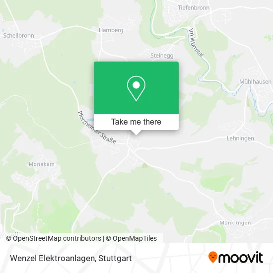 Карта Wenzel Elektroanlagen