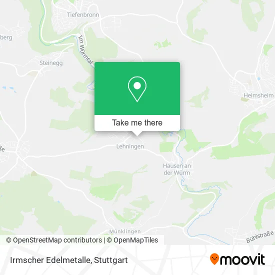 Карта Irmscher Edelmetalle