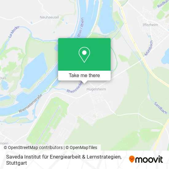 Карта Saveda Institut für Energiearbeit & Lernstrategien