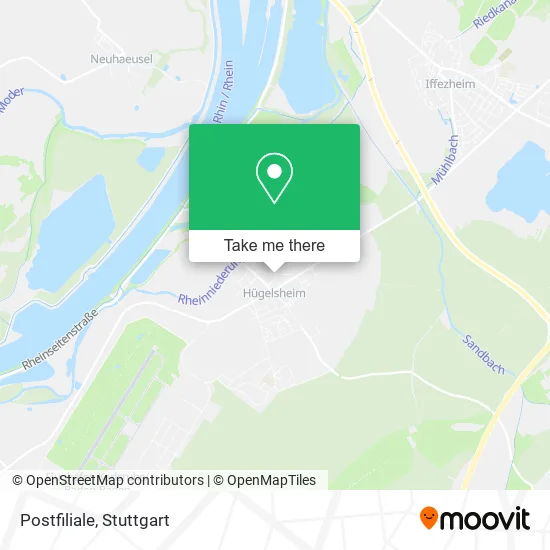 Карта Postfiliale