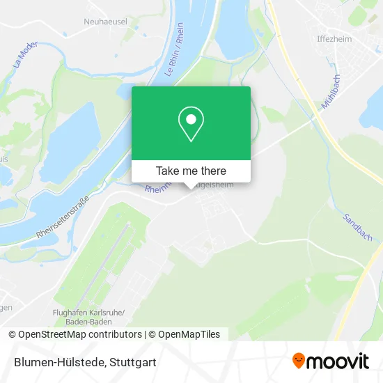 Карта Blumen-Hülstede
