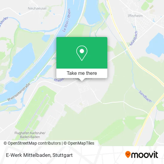 Карта E-Werk Mittelbaden