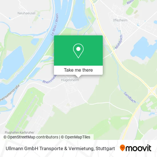 Карта Ullmann GmbH Transporte & Vermietung