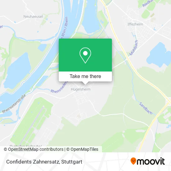 Карта Confidents Zahnersatz