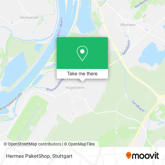 Карта Hermes PaketShop