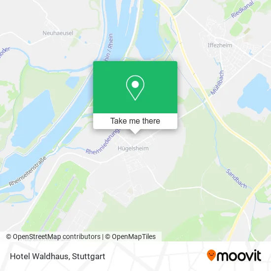 Карта Hotel Waldhaus