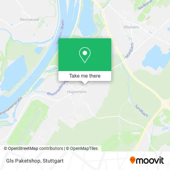 Карта Gls Paketshop