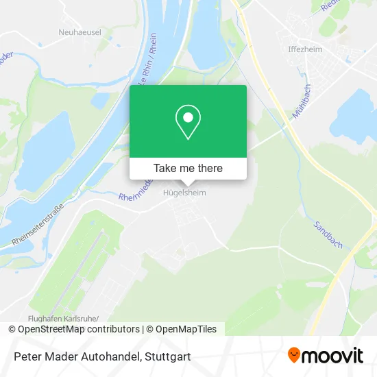 Карта Peter Mader Autohandel