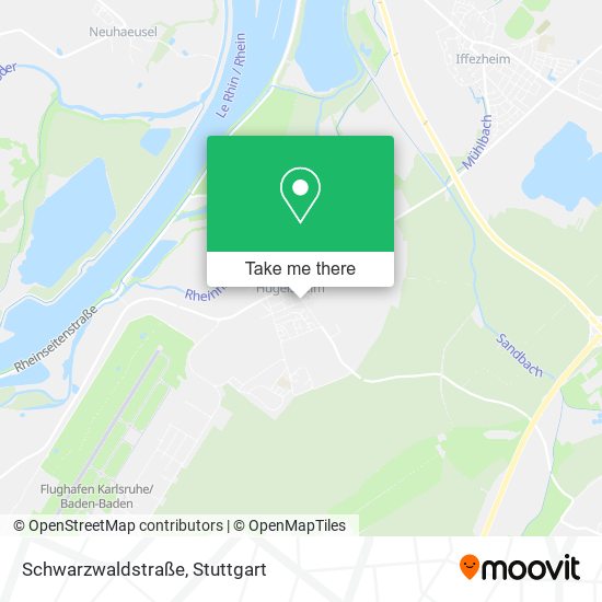 Schwarzwaldstraße map