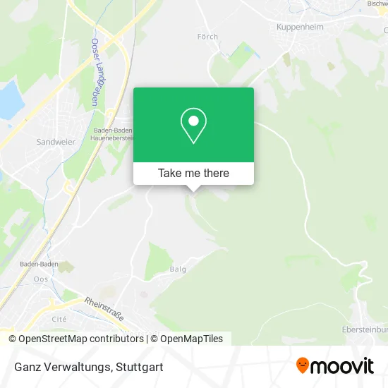 Карта Ganz Verwaltungs