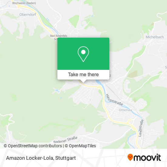 Amazon Locker-Lola map