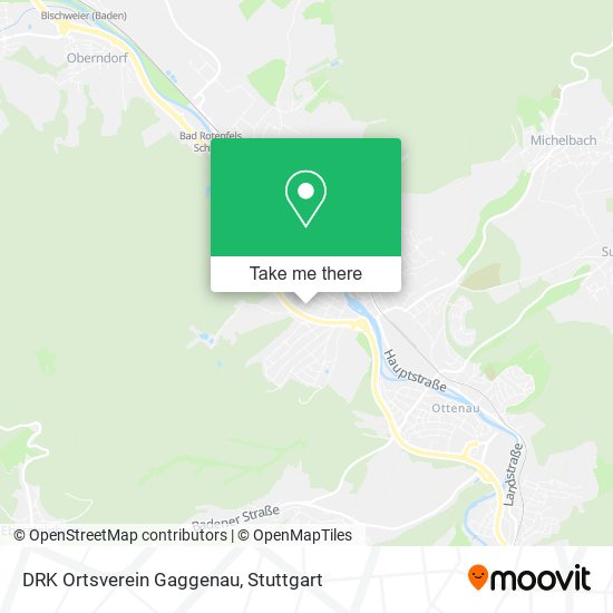 DRK Ortsverein Gaggenau map