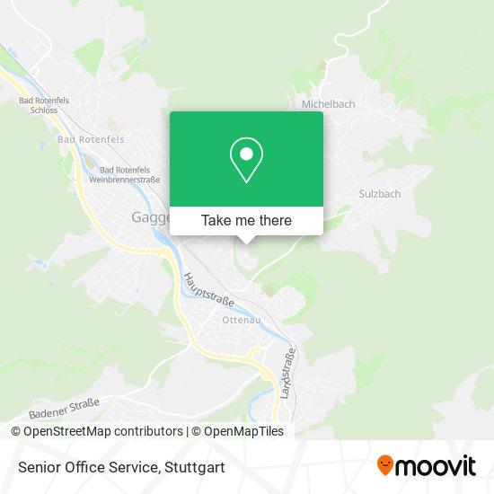 Senior Office Service map