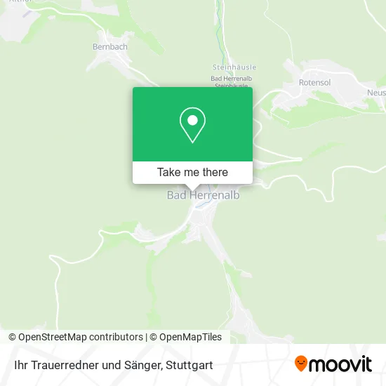 Карта Ihr Trauerredner und Sänger