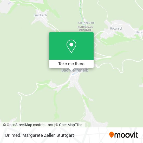 Dr. med. Margarete Zeller map