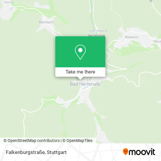 Карта Falkenburgstraße
