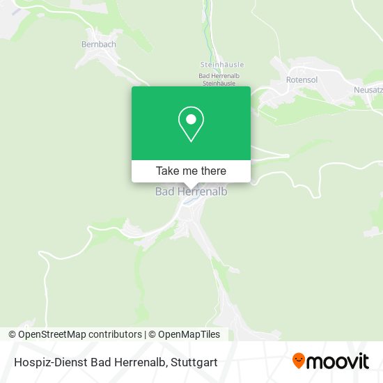 Карта Hospiz-Dienst Bad Herrenalb
