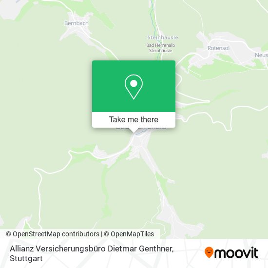 Allianz Versicherungsbüro Dietmar Genthner map