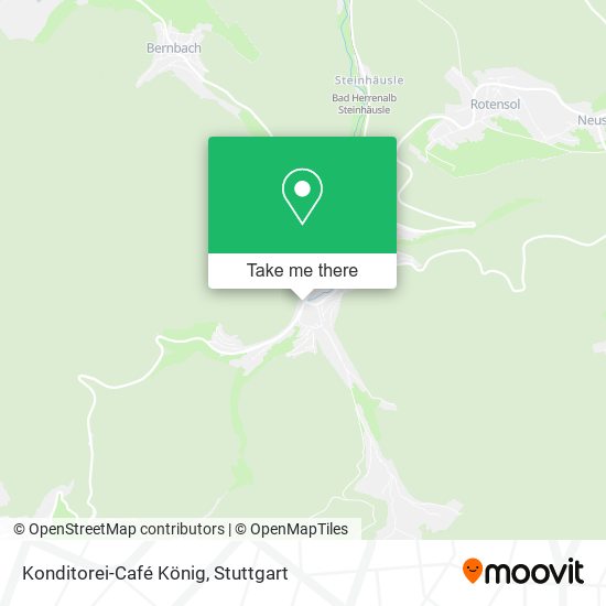 Konditorei-Café König map
