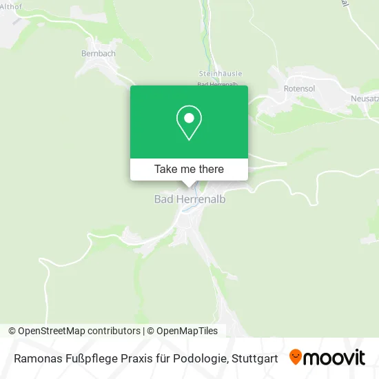 Карта Ramonas Fußpflege Praxis für Podologie