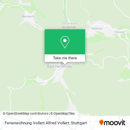 Карта Ferienwohnung Vollert Alfred Vollert