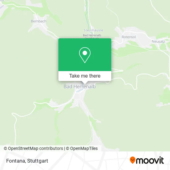 Карта Fontana